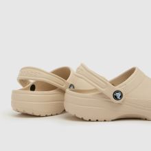 Damen Crocs Beige Classic Clog Sandalen Crocs Classic Clog,4 von 4