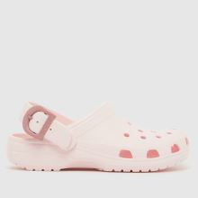 Crocs Classic Buckle Clog in Pale Pink Crocs Classic Buckle Clog,1 of 4