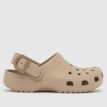 Crocs Classic Buckle Clog in Beige Crocs Classic Buckle Clog,1 of 4
