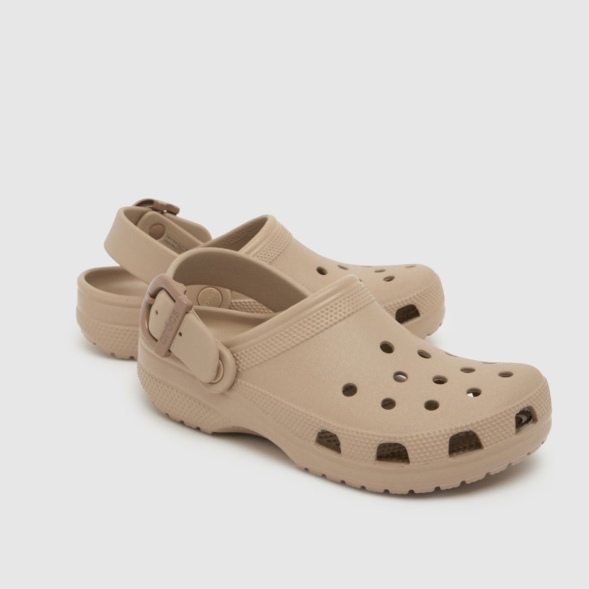 Crocs Classic Buckle Clog in Beige Crocs Classic Buckle Clog 4