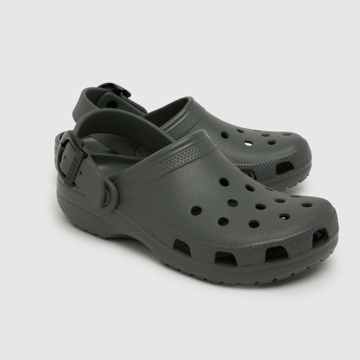 Crocs Classic Buckle Clog in Dark Grey Crocs Classic Buckle Clog 4