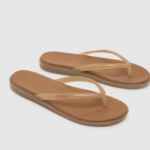 Crocs Miami Jelly Flip in Brown Crocs Miami Jelly Flip,3 of 4