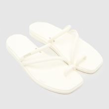 Crocs Miami Toe Loop in White Crocs Miami Toe Loop,1 of 4