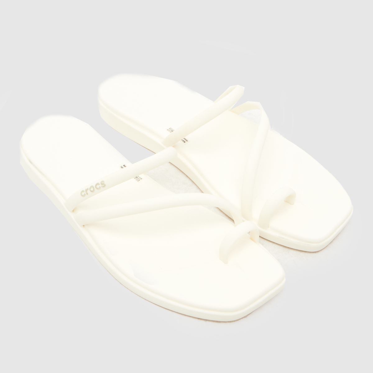 Crocs Miami Toe Loop Sandals in White