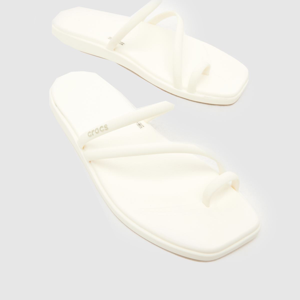 Crocs Miami Toe Loop in White Crocs Miami Toe Loop 3