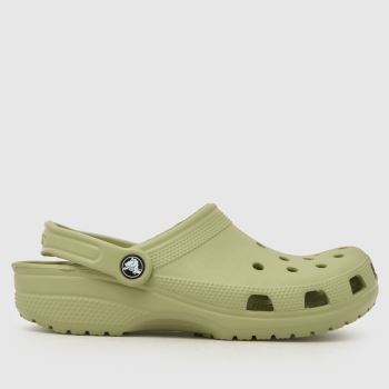 Crocs Light Green Classic Clog Womens Sandals