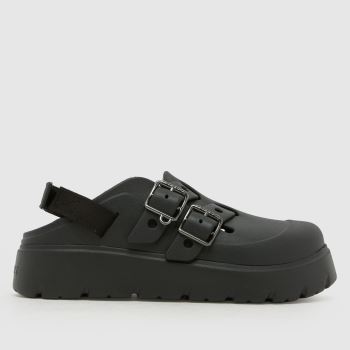 Crocs Black Loaferette Clog Womens Sandals