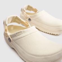 Crocs Classic Crafted Clog in Off-White Crocs Classic Crafted Clog,3 of 4