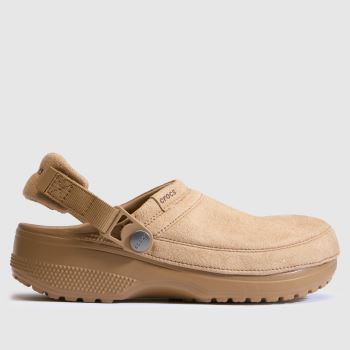 Crocs Tan Classic Crafted Clog Womens Sandals