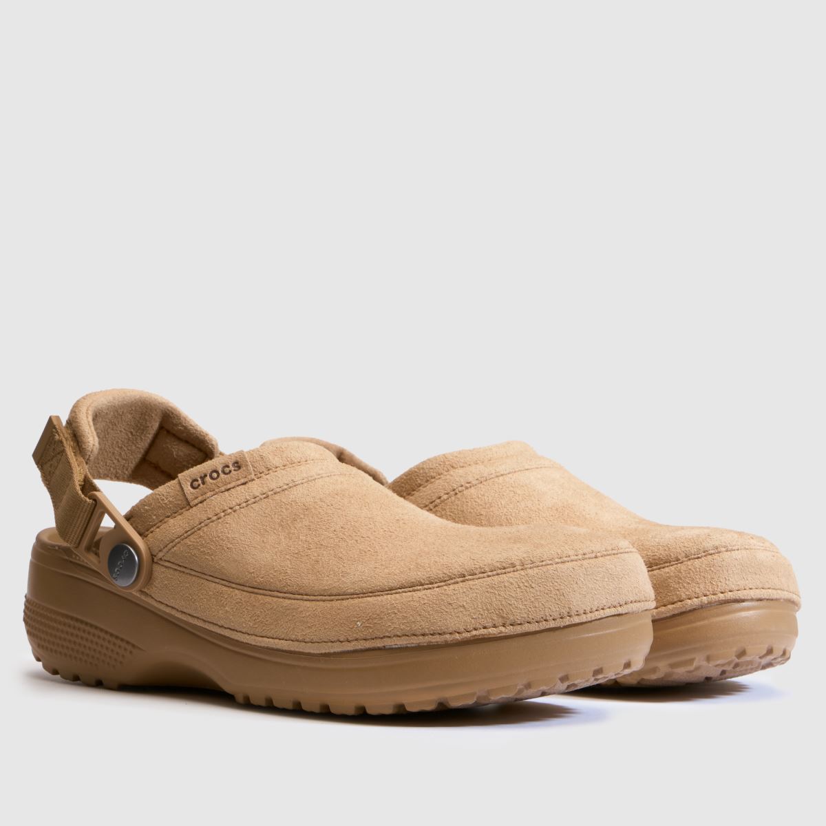 Crocs Classic Crafted Clog in Tan crocs Crocs Classic Crafted Clog in Tan 3