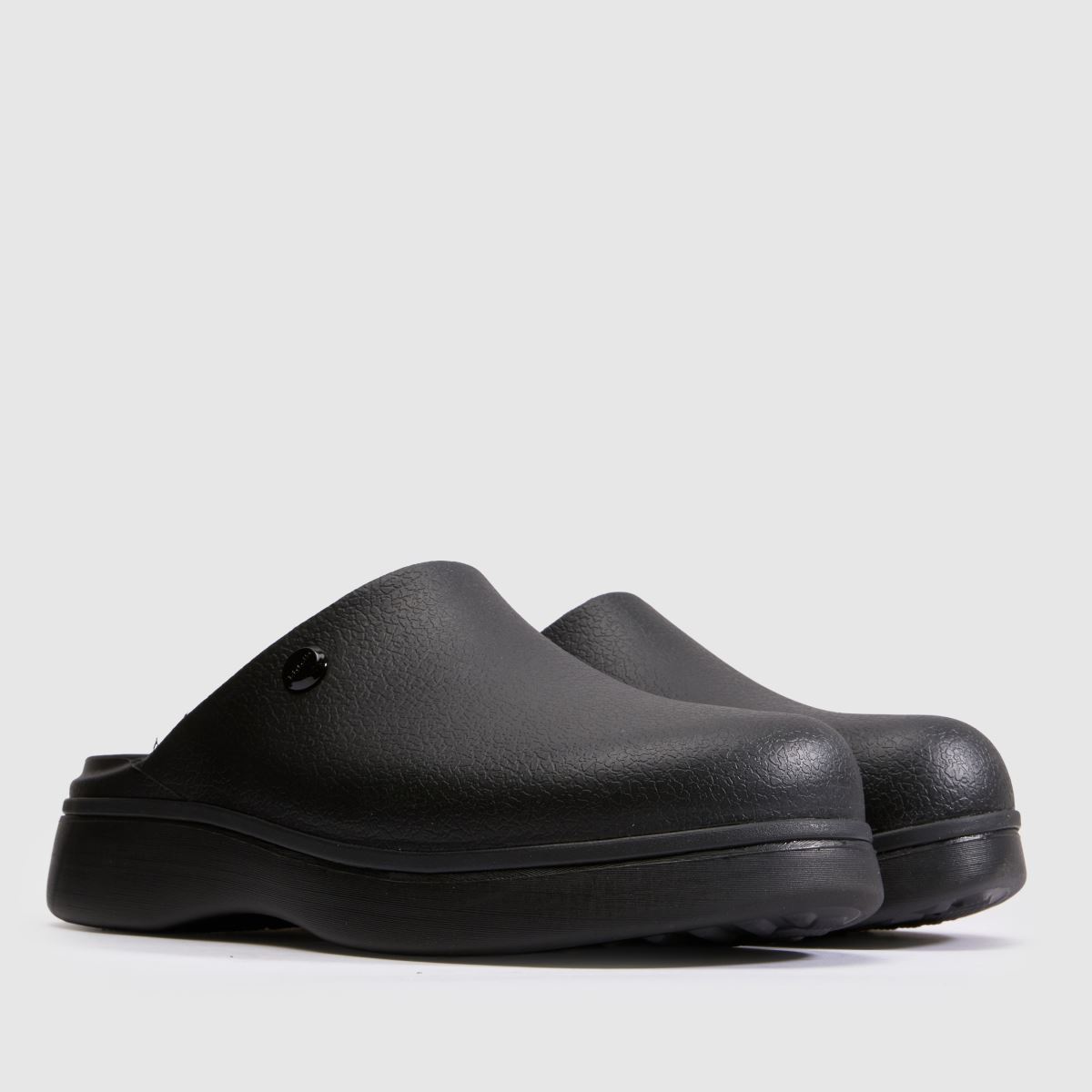 Crocs Dylan Notched Clog in Black Crocs Dylan Notched Clog 3