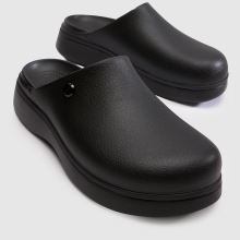 Crocs Dylan Notched Clog in Black Crocs Dylan Notched Clog,3 of 4