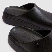 Crocs Dylan Notched Clog in Black Crocs Dylan Notched Clog,4 of 4