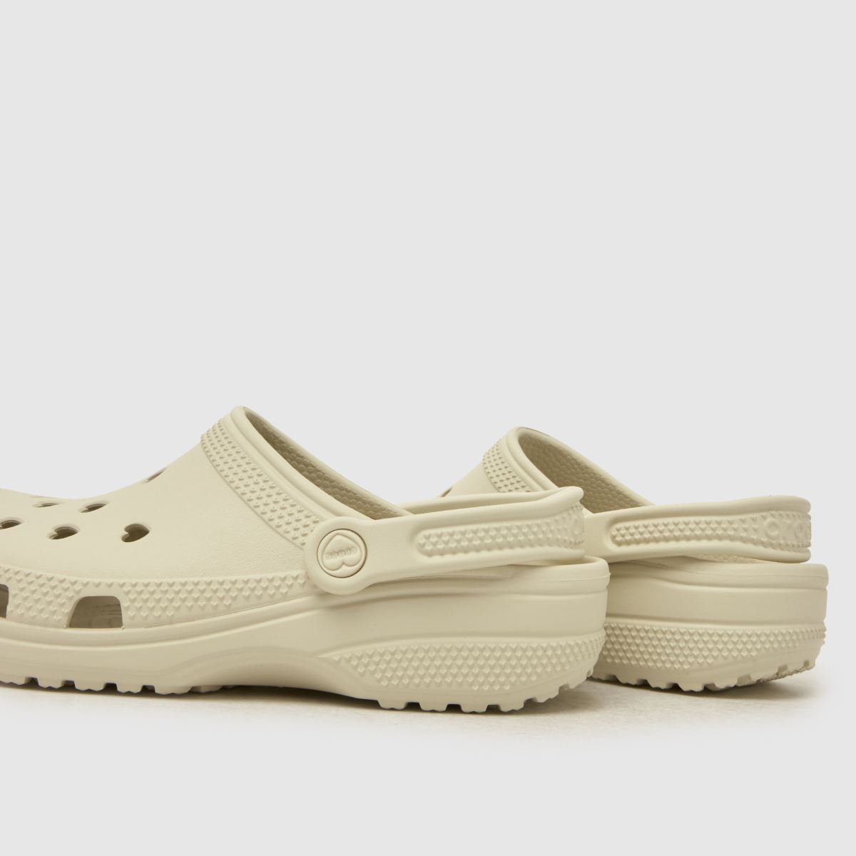 Crocs Classic Hearts Cut Out Clog in Beige Crocs Classic Hearts Cut Out Clog 7