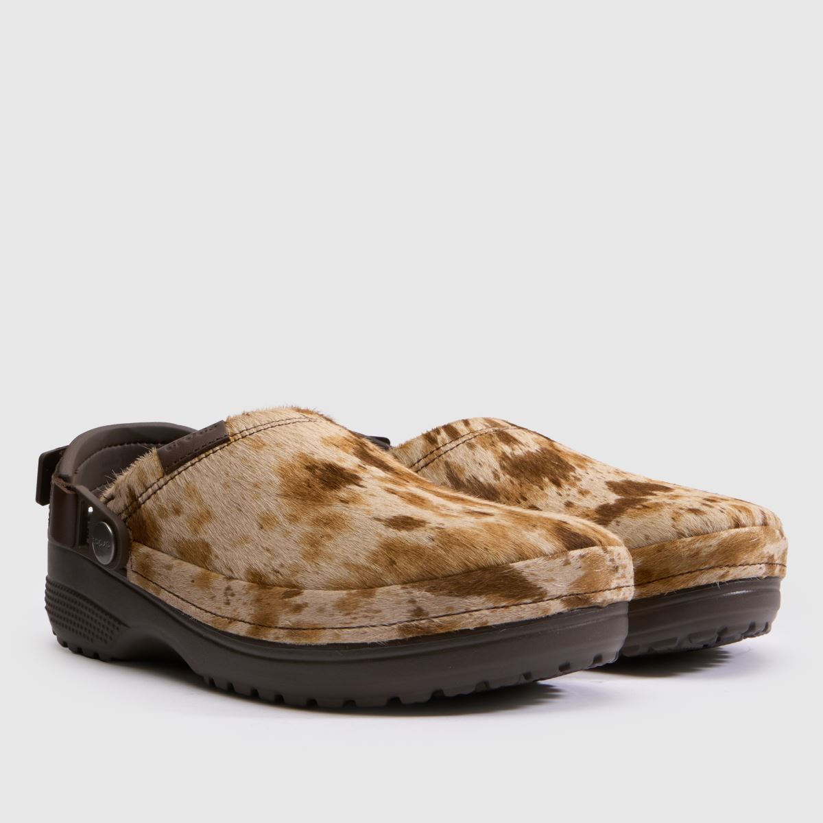 Crocs Classic Crafted Hair-on Clog in Print Crocs Classic Crafted Hair-on Clog 3