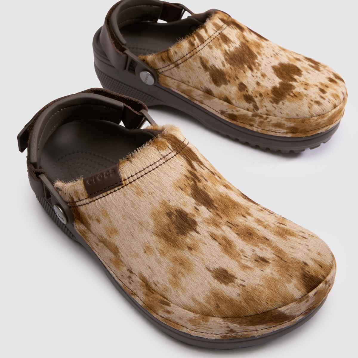 Crocs Classic Crafted Hair-on Clog in Print Crocs Classic Crafted Hair-on Clog 4