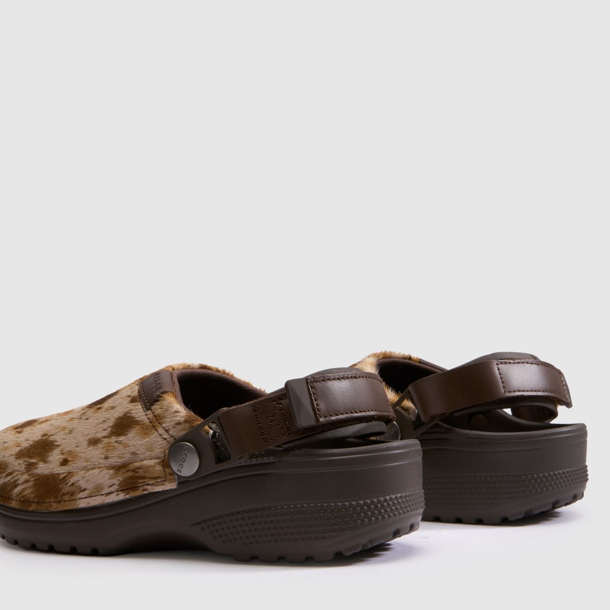 Crocs Classic Crafted Hair-on Clog in Print Crocs Classic Crafted Hair-on Clog 7