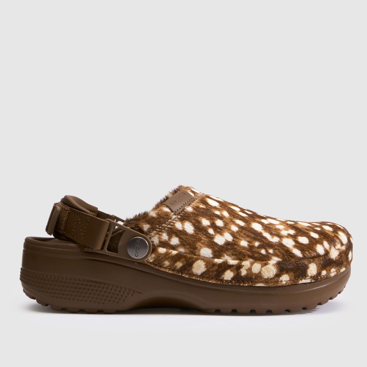 Crocs Classic Crafted Hair-on Clog Sandals in Print