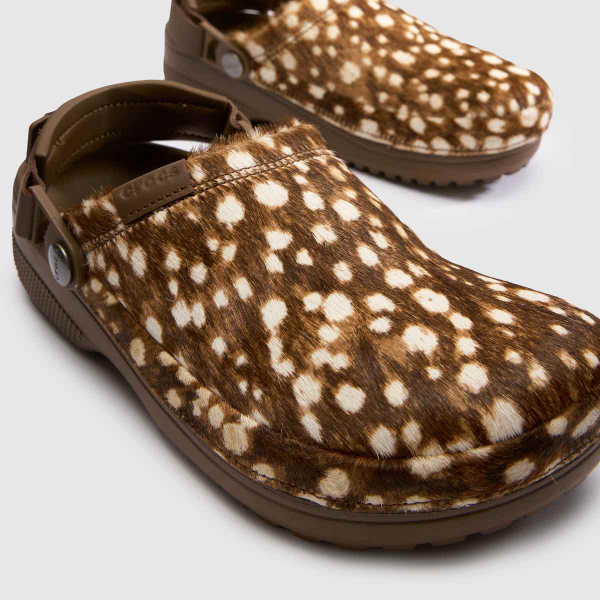 Crocs Classic Crafted Hair-on Clog in Print Crocs Classic Crafted Hair-on Clog 4