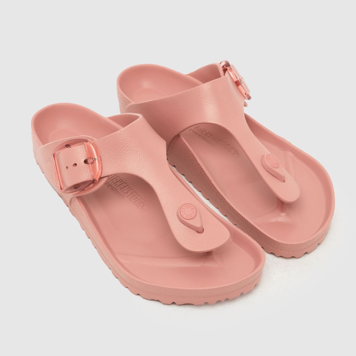BIRKENSTOCK Gizeh Big Buckle EVA Sandals in Pale Pink