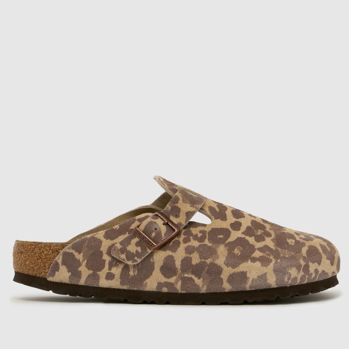 BIRKENSTOCK Boston Leopard Clog in Print BIRKENSTOCK Boston Leopard Clog