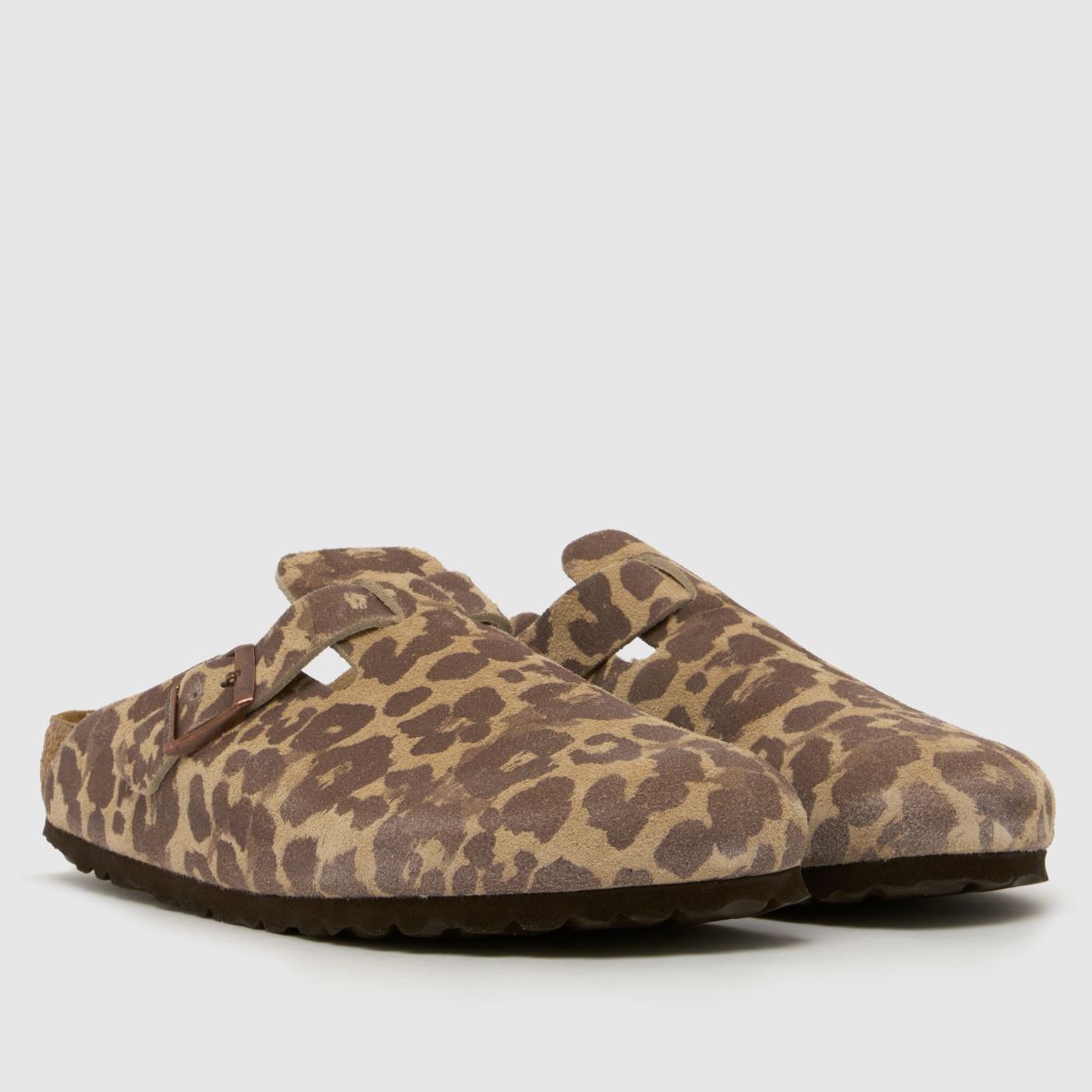BIRKENSTOCK Boston Leopard Clog in Print BIRKENSTOCK Boston Leopard Clog 3