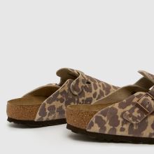 BIRKENSTOCK Boston Leopard Clog in Print BIRKENSTOCK Boston Leopard Clog,3 of 4