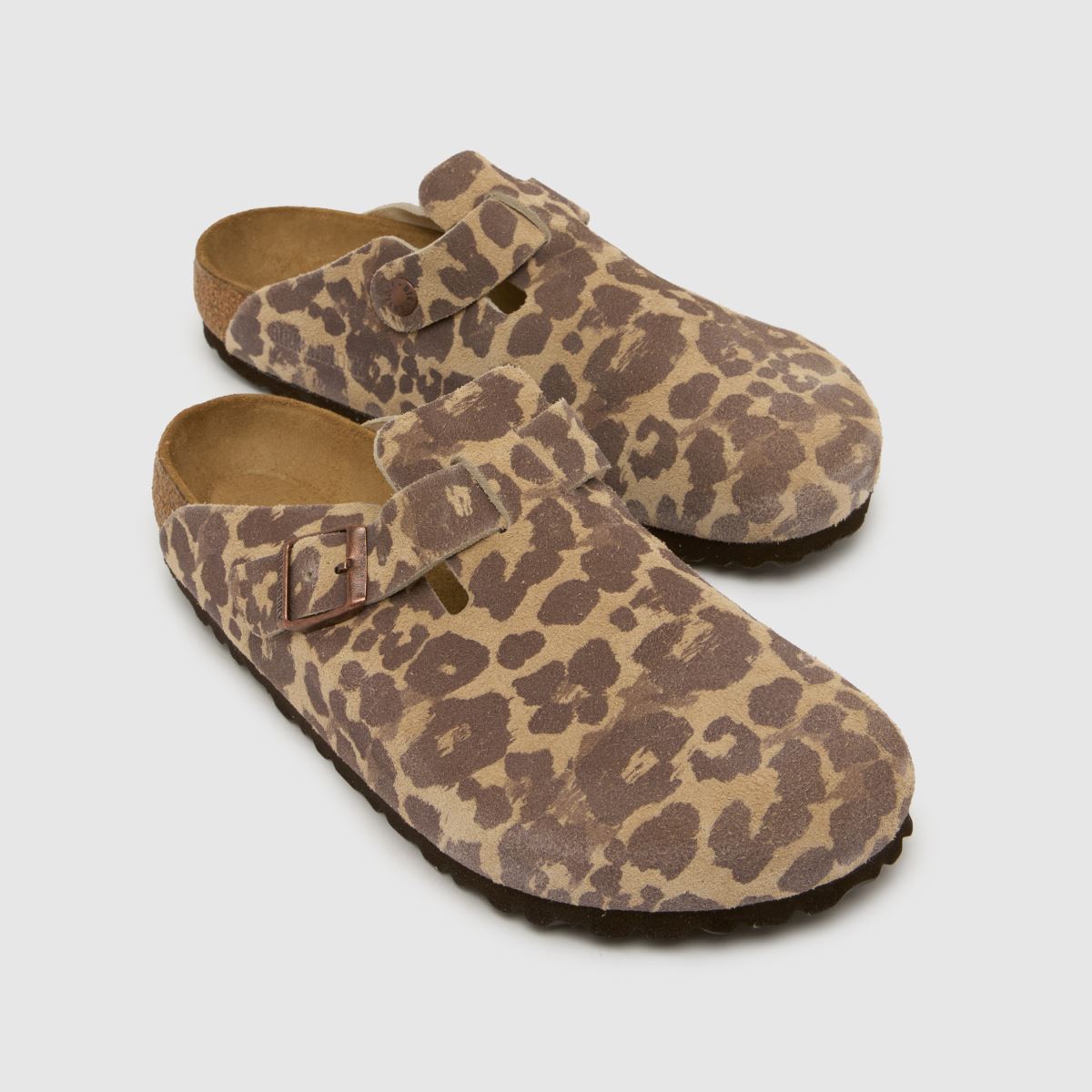 BIRKENSTOCK Boston Leopard Clog in Print BIRKENSTOCK Boston Leopard Clog 7