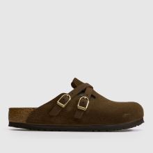 BIRKENSTOCK Blair D-Buckle Clog in Brown BIRKENSTOCK Blair D-Buckle Clog,1 of 4