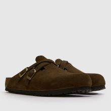 BIRKENSTOCK Blair D-Buckle Clog in Brown BIRKENSTOCK Blair D-Buckle Clog,2 of 4