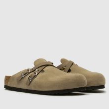BIRKENSTOCK Blair D-Buckle Clog in Taupe BIRKENSTOCK Blair D-Buckle Clog,2 of 4