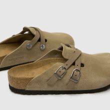 BIRKENSTOCK Blair D-Buckle Clog in Taupe BIRKENSTOCK Blair D-Buckle Clog,3 of 4