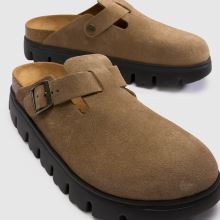 BIRKENSTOCK Boston Chunky Clog Narrow Fit in Taupe BIRKENSTOCK Boston Chunky Clog Narrow Fit,3 of 4