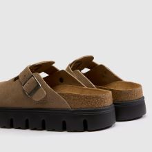 BIRKENSTOCK Boston Chunky Clog Narrow Fit in Taupe BIRKENSTOCK Boston Chunky Clog Narrow Fit,4 of 4