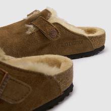 BIRKENSTOCK Boston Shearling Clog in Tan BIRKENSTOCK Boston Shearling Clog,4 of 4