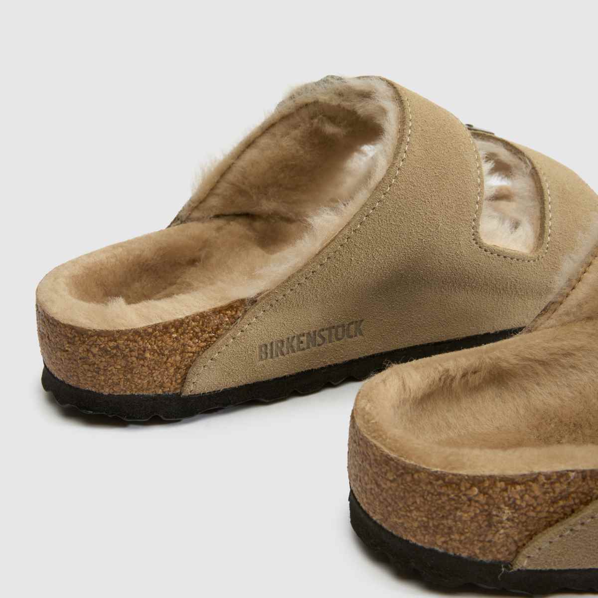 BIRKENSTOCK Arizona Shearling in Taupe BIRKENSTOCK Arizona Shearling 4