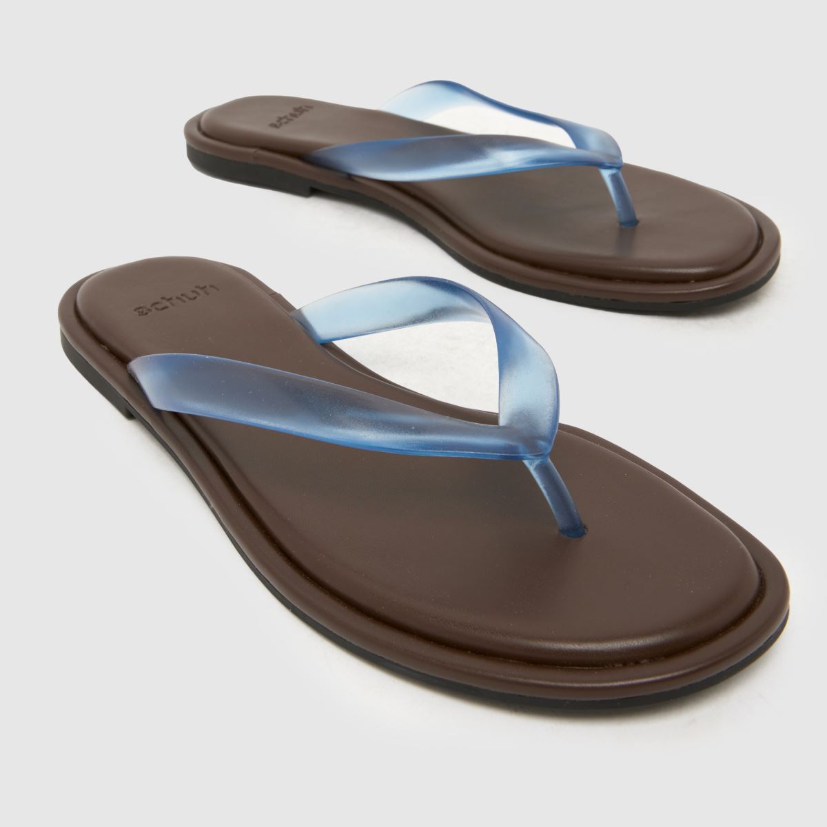schuh Truffle Toe Post in Pale Blue schuh Truffle Toe Post 4
