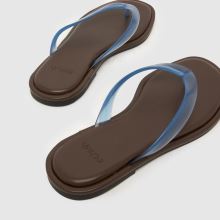schuh Truffle Toe Post in Pale Blue schuh Truffle Toe Post,4 of 4