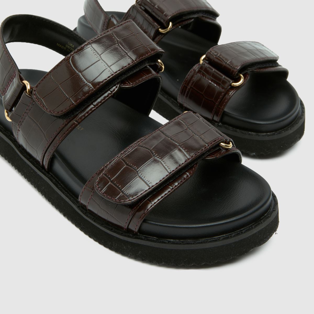 schuh Tiesha Footbed in Brown schuh Tiesha Footbed 4