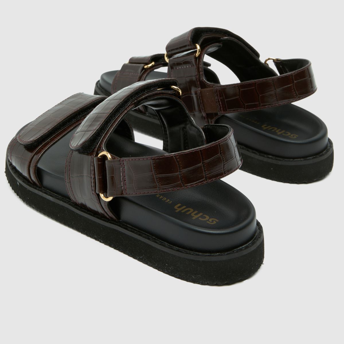 schuh Tiesha Footbed in Brown schuh Tiesha Footbed 7