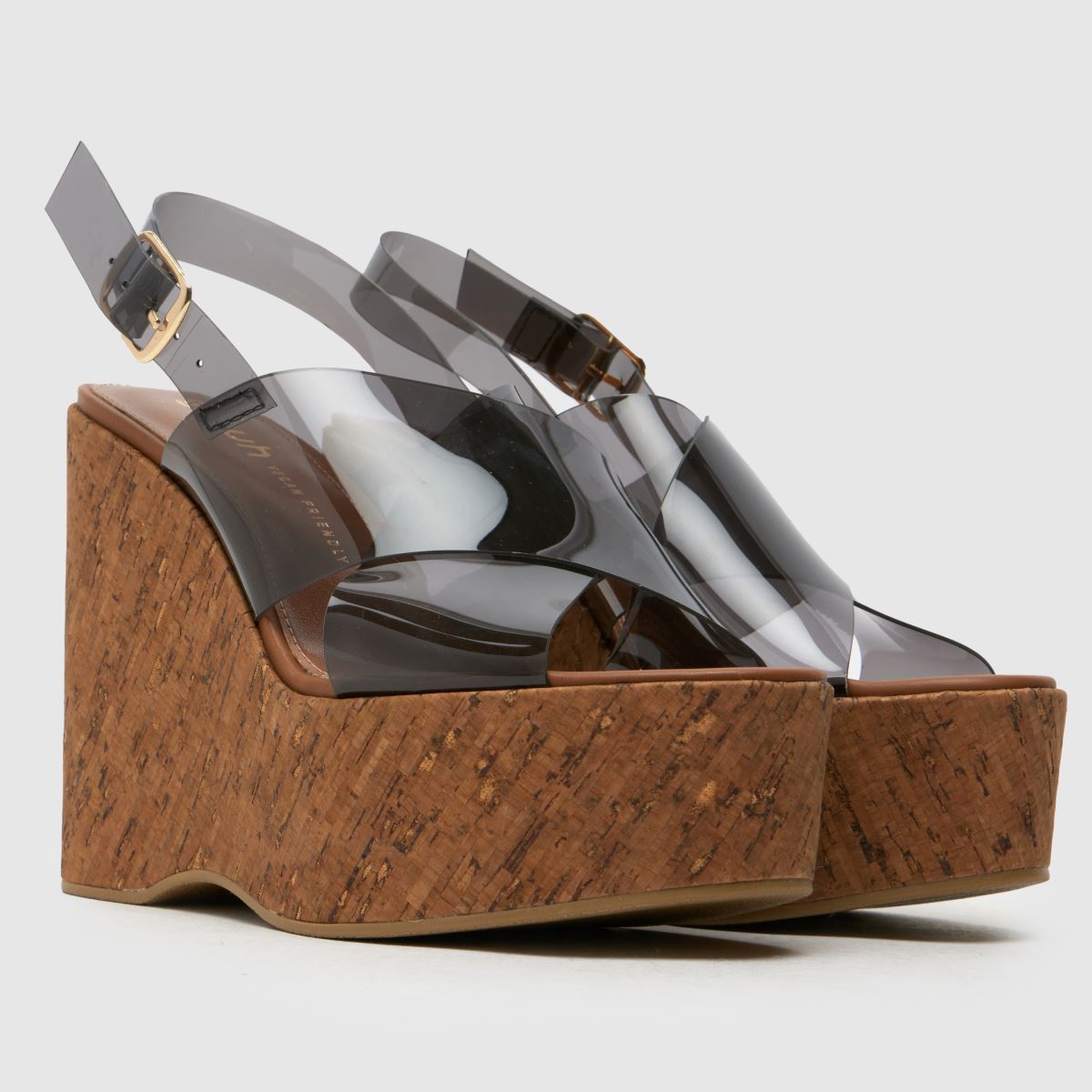 schuh Valentina Cork Wedge in Brown schuh Valentina Cork Wedge 8