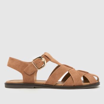schuh Taupe Thatcher Fisherman Womens Sandals