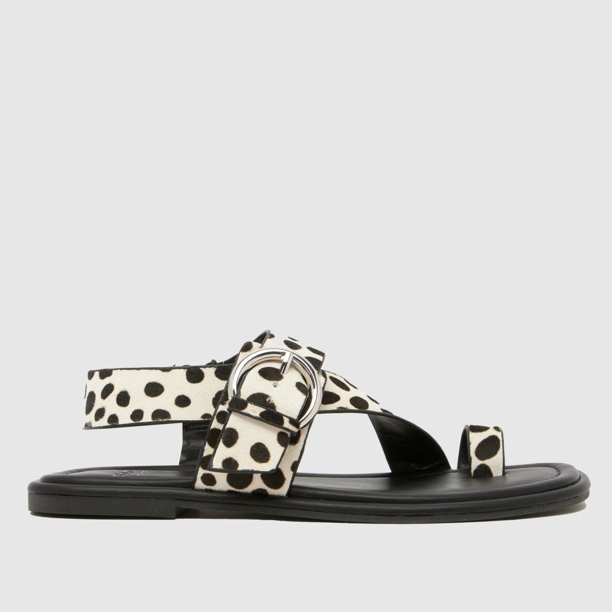 schuh Tanvi Leather in Black & White schuh Tanvi Leather 8