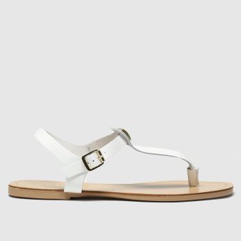 schuh white crete sandals schuh white crete sandals