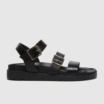 schuh black chaser sandals schuh black chaser sandals