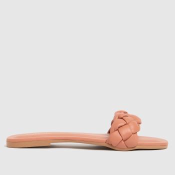 schuh peach tia weave sandals schuh peach tia weave sandals