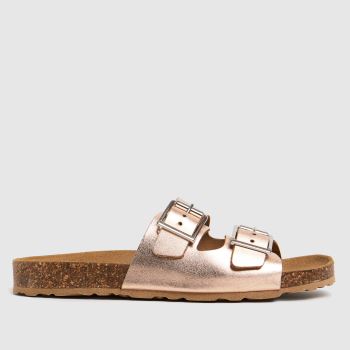 schuh bronze trust leather double buck sandals schuh bronze trust leather double buck sandals