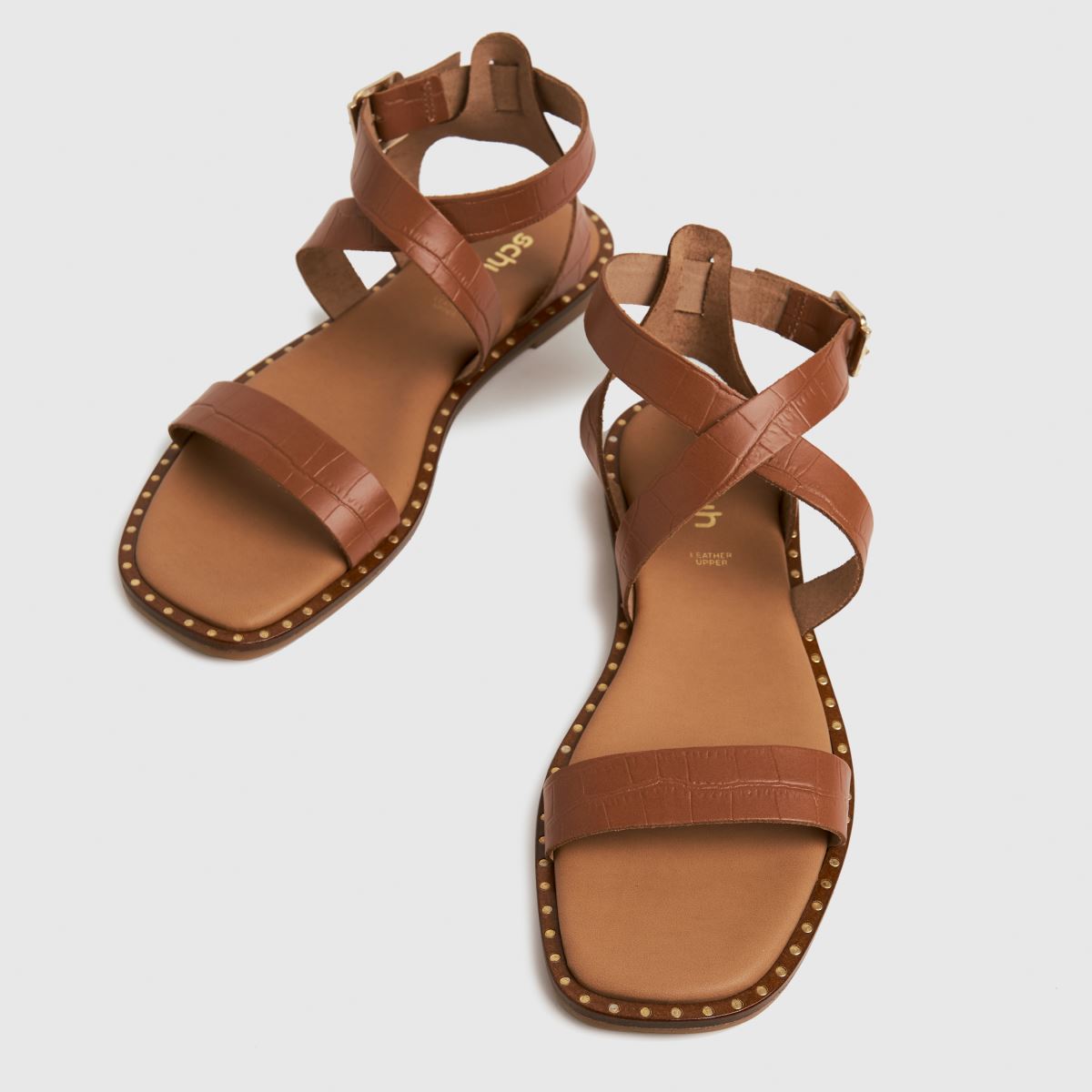 tan ankle wrap sandals