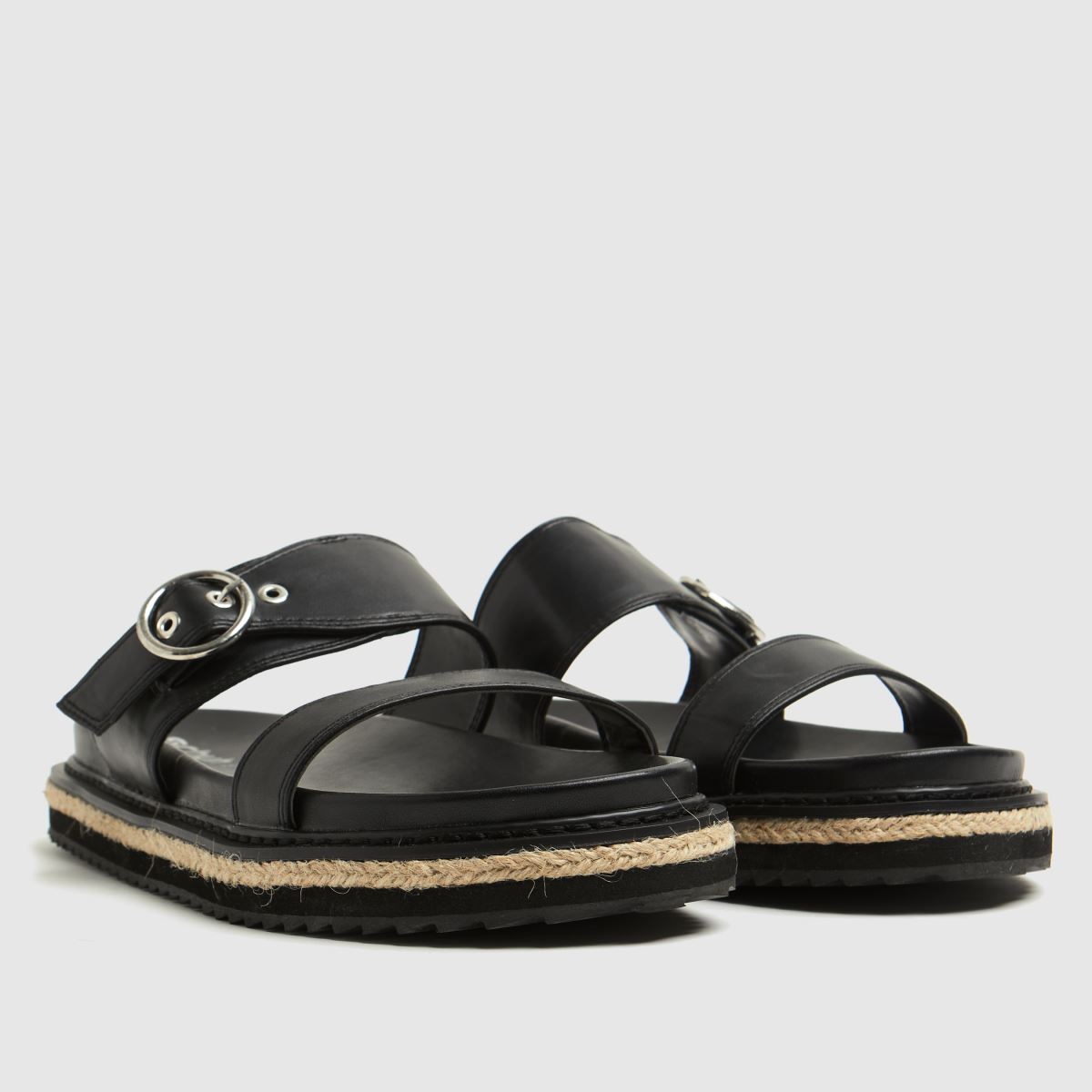 buckle espadrille sandals