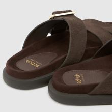 schuh Tear Suede Footbed in Brown schuh Tear Suede Footbed,4 of 4